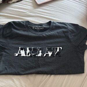 Ariat Charcoal T-Shirt with Bold Logo